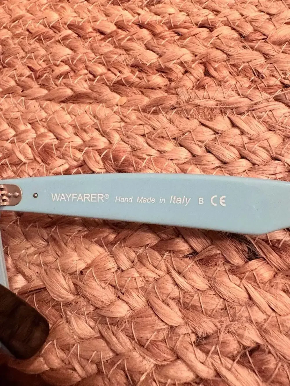 Ray-Ban RB2140 Wayfarer Sunglasses Black and Blue